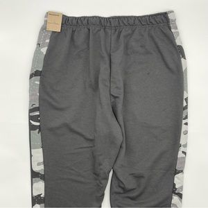 Nike Dri-fit Tapered Camo Panel Training Pants Joggers Sweatpants Gray 2XL